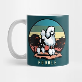 Poodle | Retro design for Dog Lovers Mug